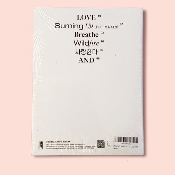 Sealed! Monsta X - Shape Of Love (11th Mini Album) Everything Version - Picture 2 of 4